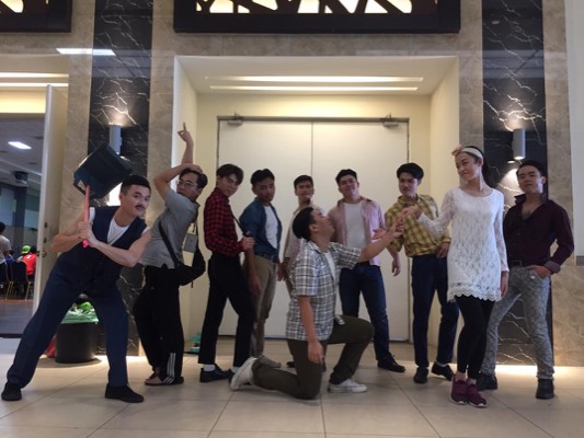 With friends, 2018